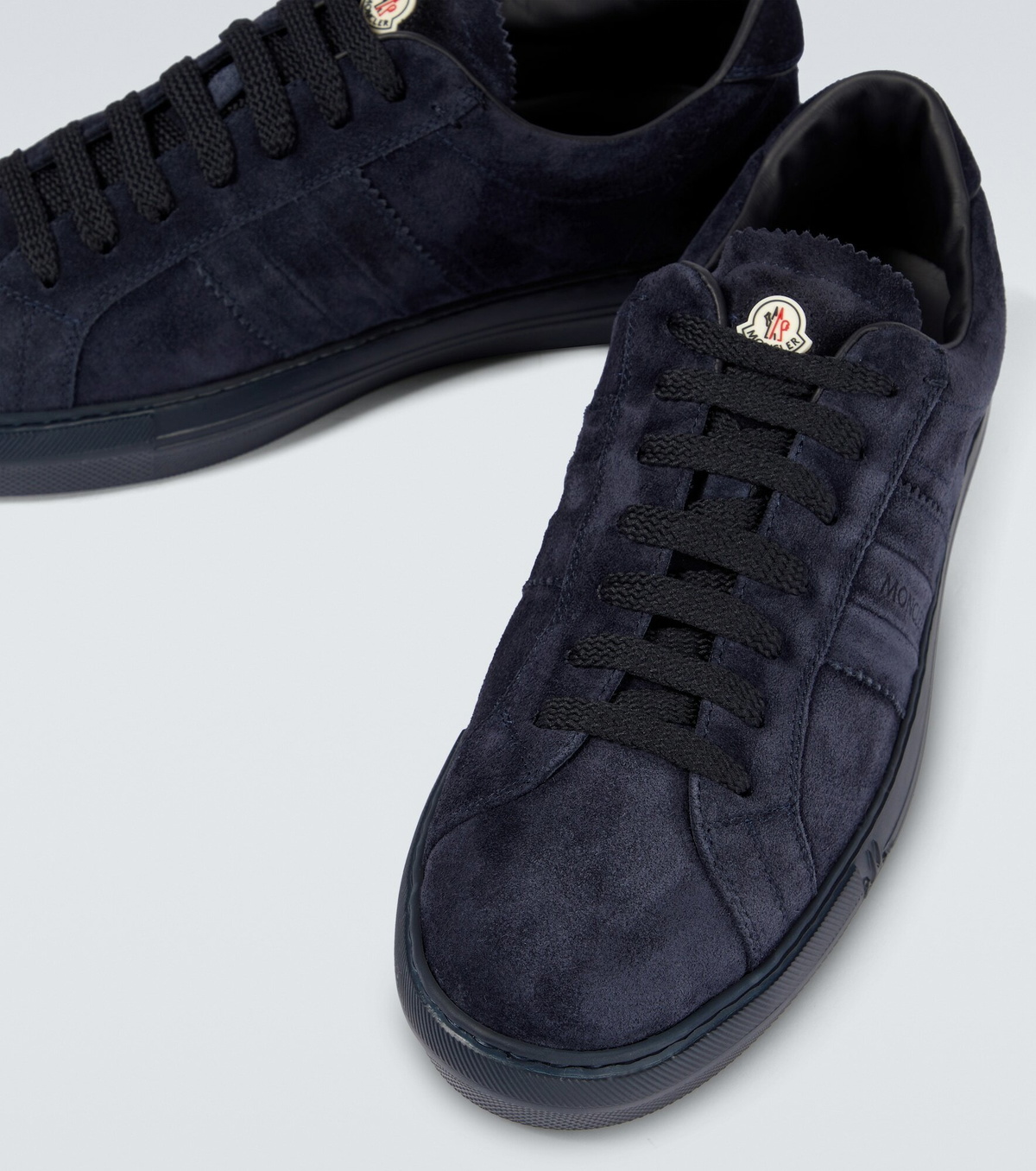 Moncler - New Monaco suede sneakers Moncler