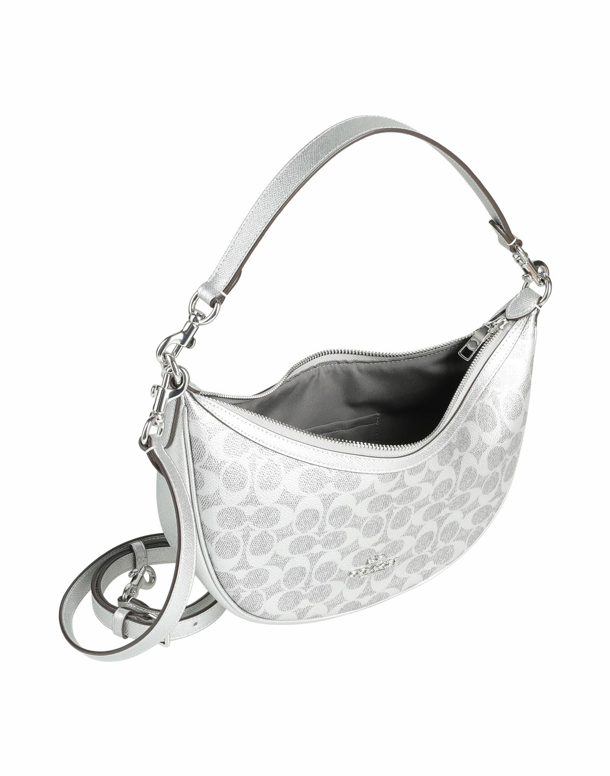 Coach Womens Handbag in Silver
