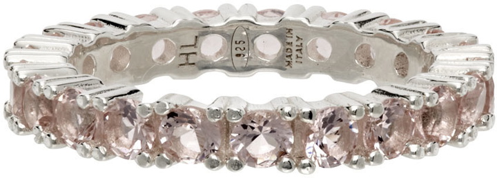 Photo: Hatton Labs Silver & Pink Eternity Ring