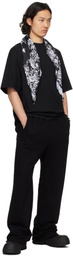 We11done Black Piercing Sweatpants