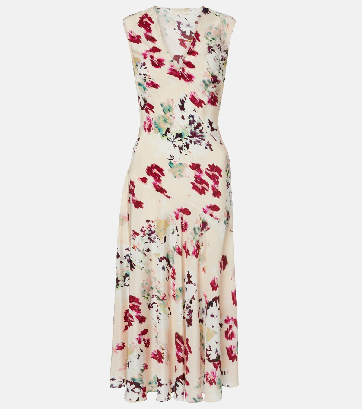 Ulla Johnson Elowen floral silk midi dress