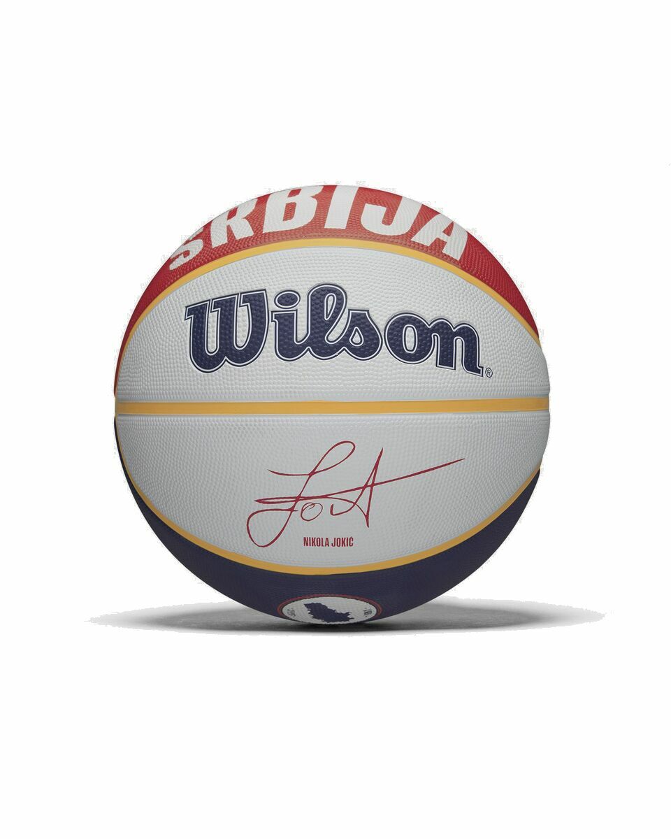 Photo: Wilson Nba Player Local Bskt Jokic Size 7 Multi - Mens - Sports Equipment