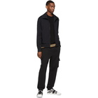 Burberry Black Merino Icon Stripe Sweater