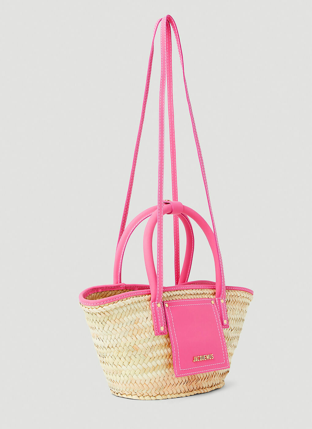 ★関税込★Jacquemus★LE PETIT PANIER SOLI かごバッグ★pink The small Soli basket by JACQUEMUS | Official website
