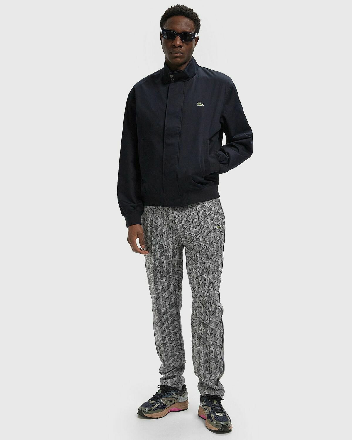 Water-Repellent Twill Harrington Jacket