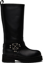 Off-White Black Off Track Boots