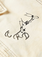 Enfants Riches Déprimés - Embroidered Cotton-Canvas Jacket - Neutrals