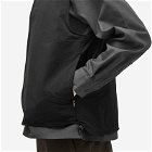 GR10K Men's Drawcord Padded Vest in Black