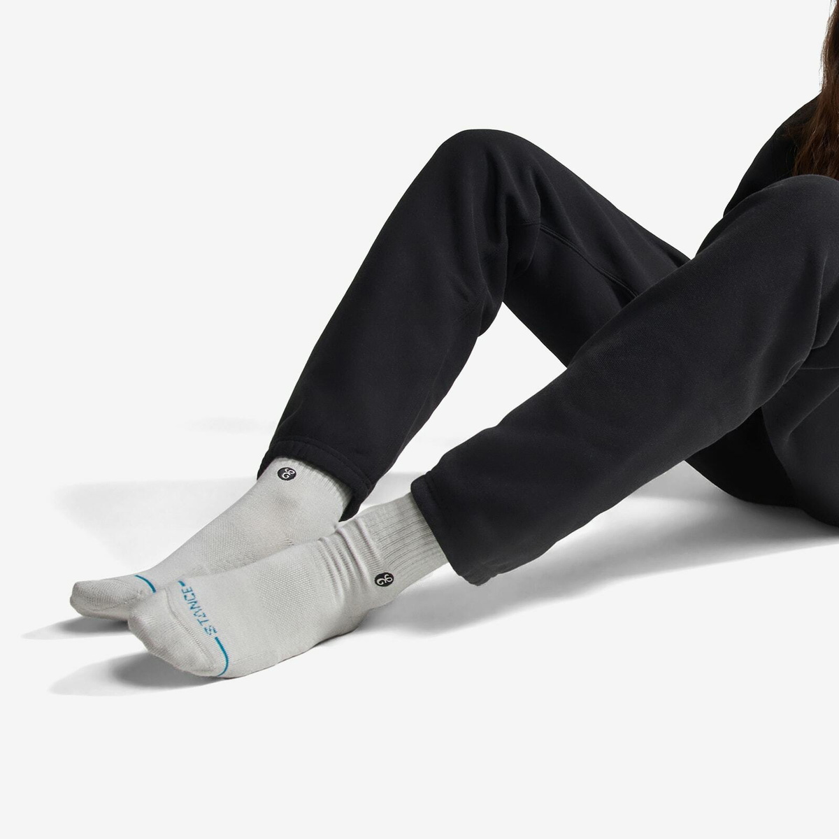 Stance for E by END. Basic Crew 3-Pack in Grey