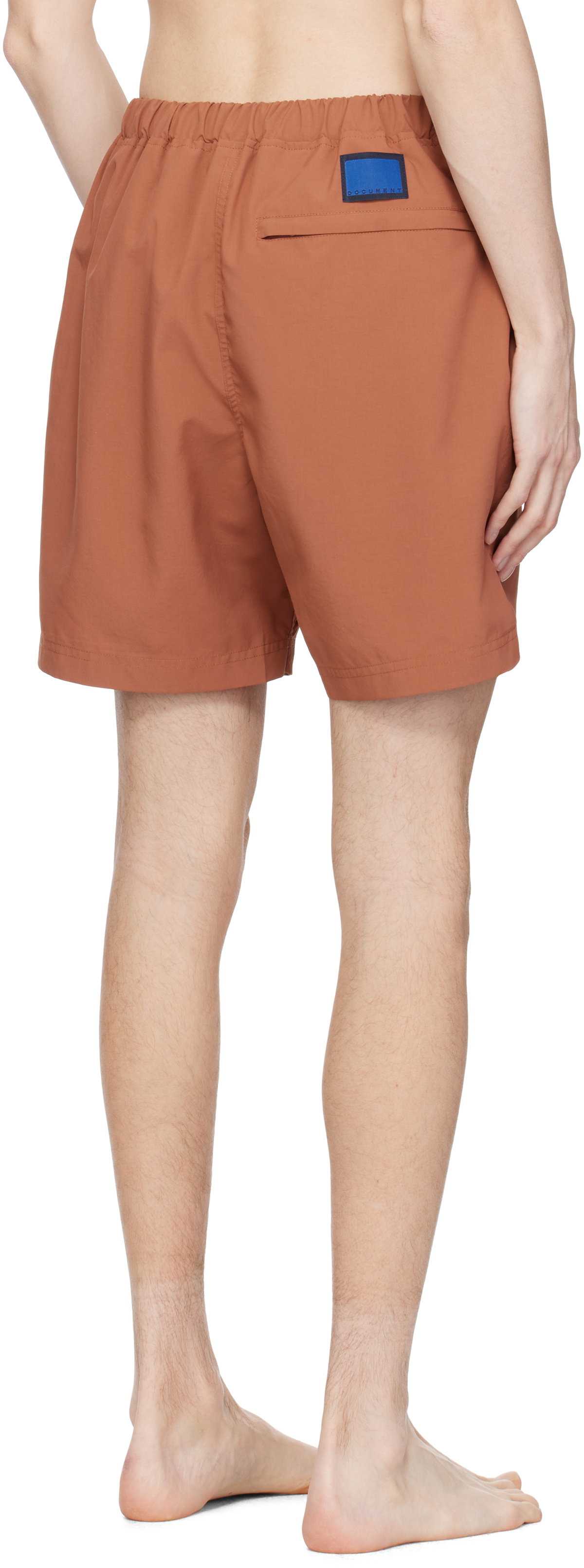 DOCUMENT Orange New Swim Shorts