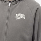 Billionaire Boys Club Men's Small Arch Logo Zip Hoodie in Space Grey