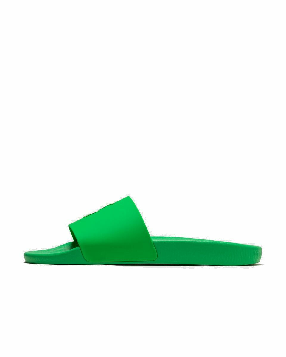 Photo: Polo Ralph Lauren Polo Slide Sandals Green - Mens - Sandals & Slides