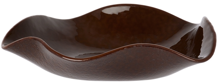 Sophie Lou Jacobsen Brown Small Petal Plate