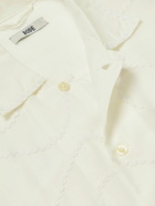 BODE - Ric Rac-Trimmed Cotton and Silk-Blend Shirt - White