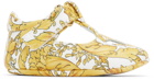 Versace Baby White & Gold Barocco Pre-Walkers