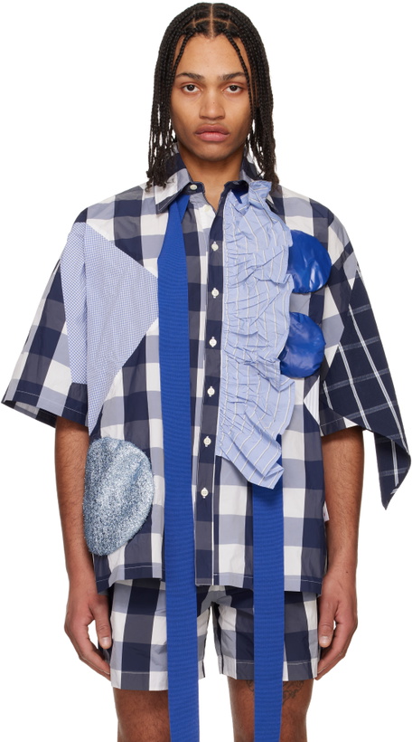 Photo: Walter Van Beirendonck Blue Ringling Shirt