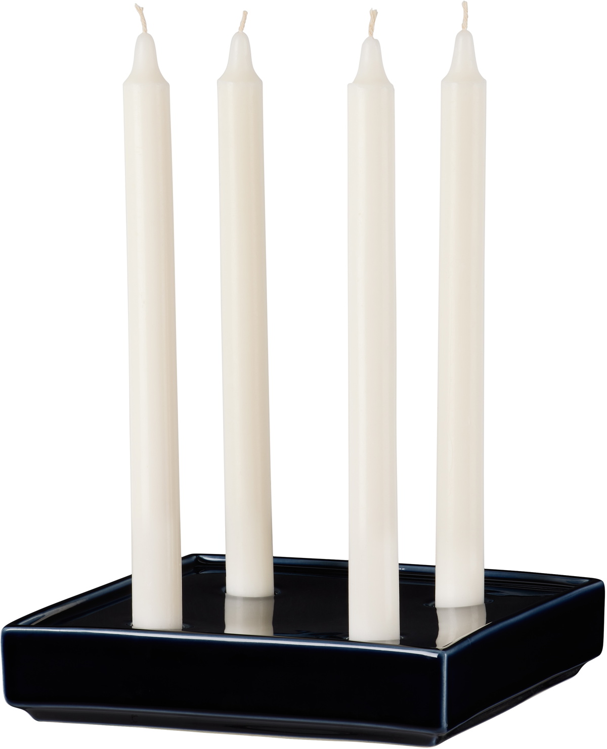 HAY Navy Large Mattone Candle Holder