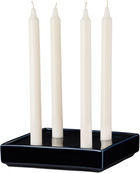 HAY Navy Large Mattone Candle Holder