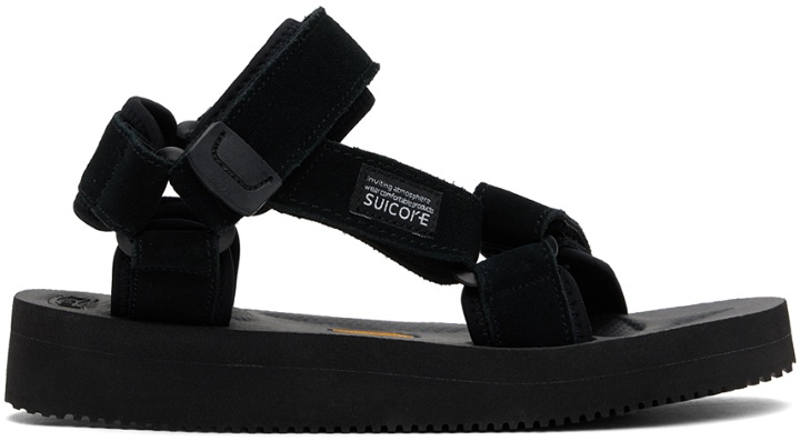 Photo: Suicoke Black DEPA-V2S Sandals
