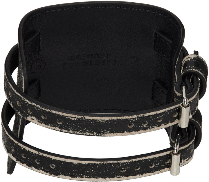 Photo: MM6 Maison Margiela Black Force Bracelet