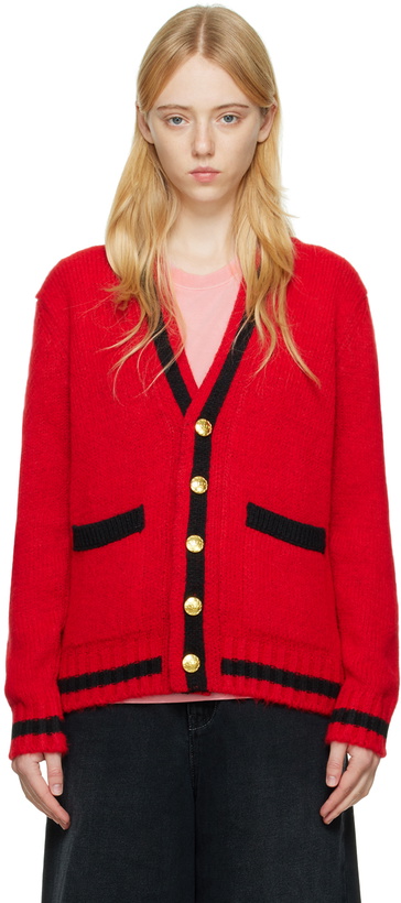 Photo: Thames MMXX. Red Courting Cardigan