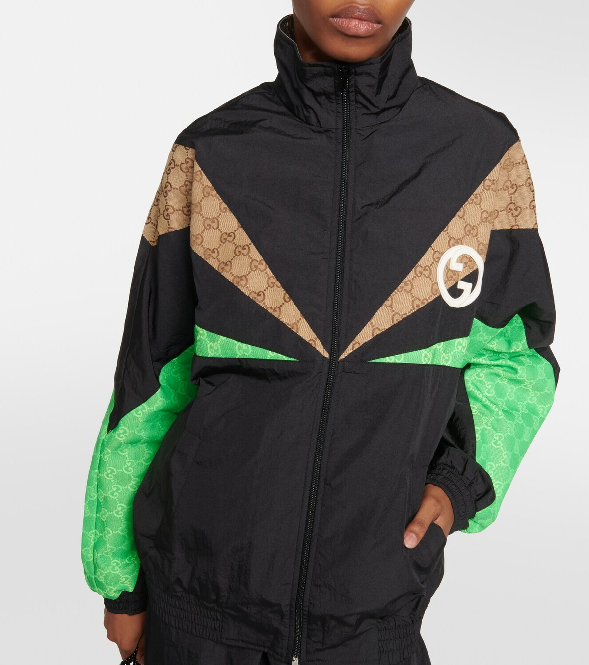 Gucci Logo paneled jacket Gucci