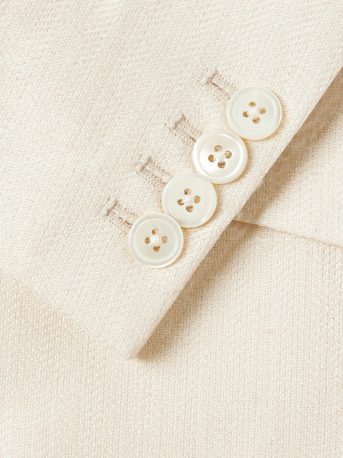 Favourbrook - Slim-Fit Herringbone Linen and Silk-Blend Suit Jacket - Neutrals