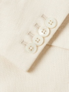 Favourbrook - Slim-Fit Herringbone Linen and Silk-Blend Suit Jacket - Neutrals