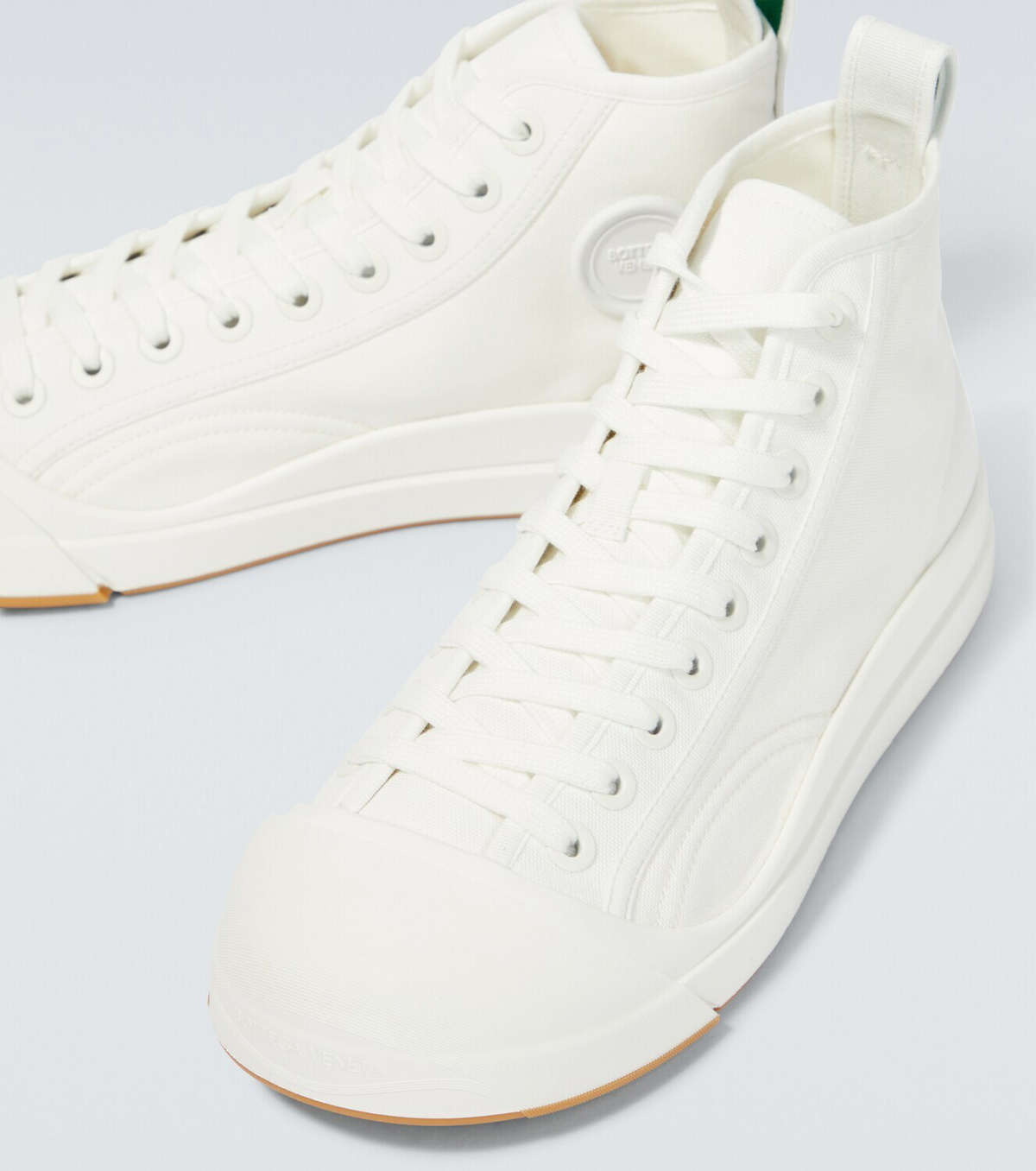 Bottega Veneta Vulcan high-top canvas sneakers Bottega Veneta
