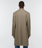 Maison Margiela - Houndstooth virgin wool coat