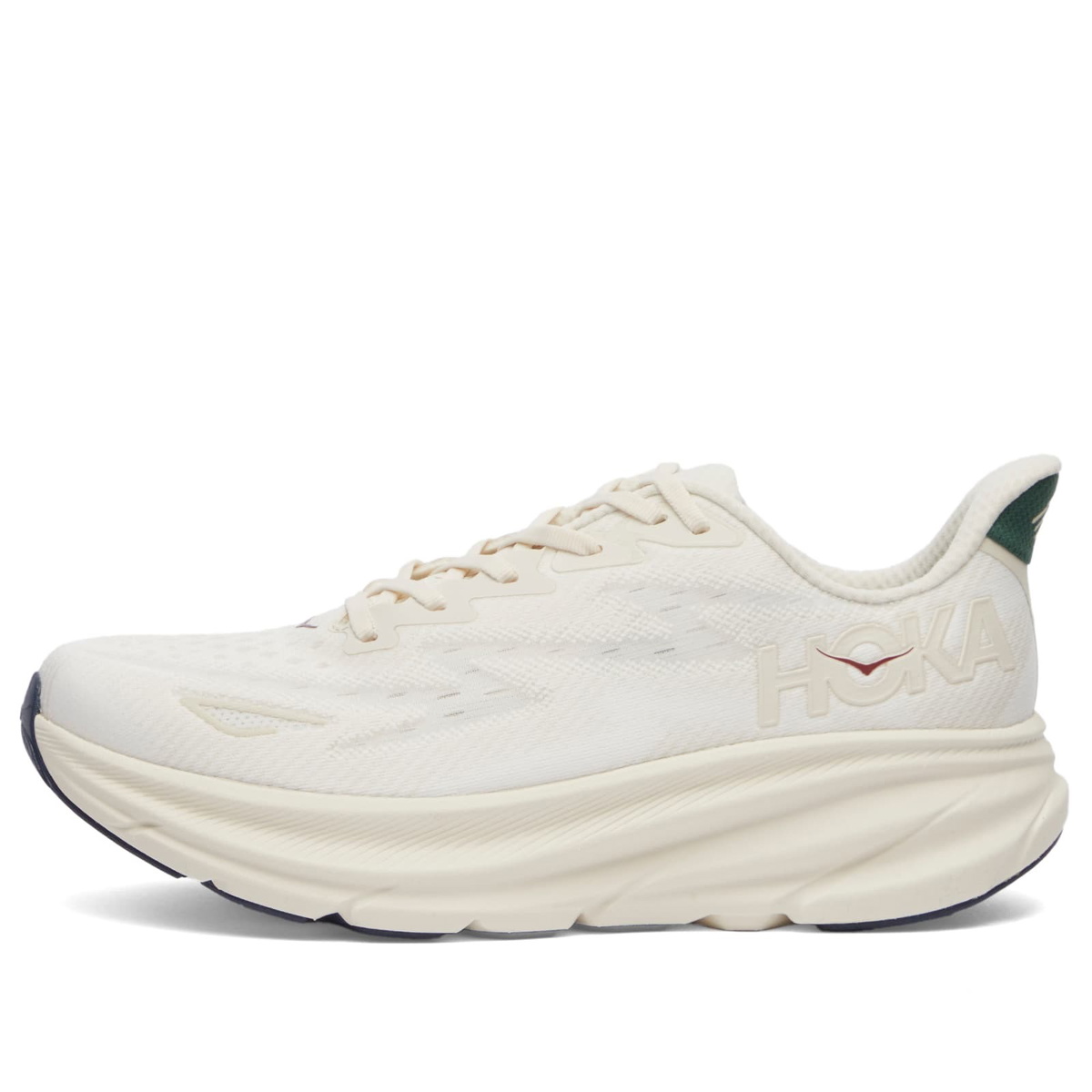 HOKA ONE ONE M Clifton 9 in Oat Milk/Alabaster