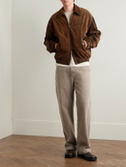 AGOLDE - Torres Cotton-Blend Corduroy Jacket - Brown
