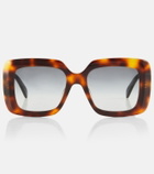 Celine Eyewear Bold 3 Dots square sunglasses