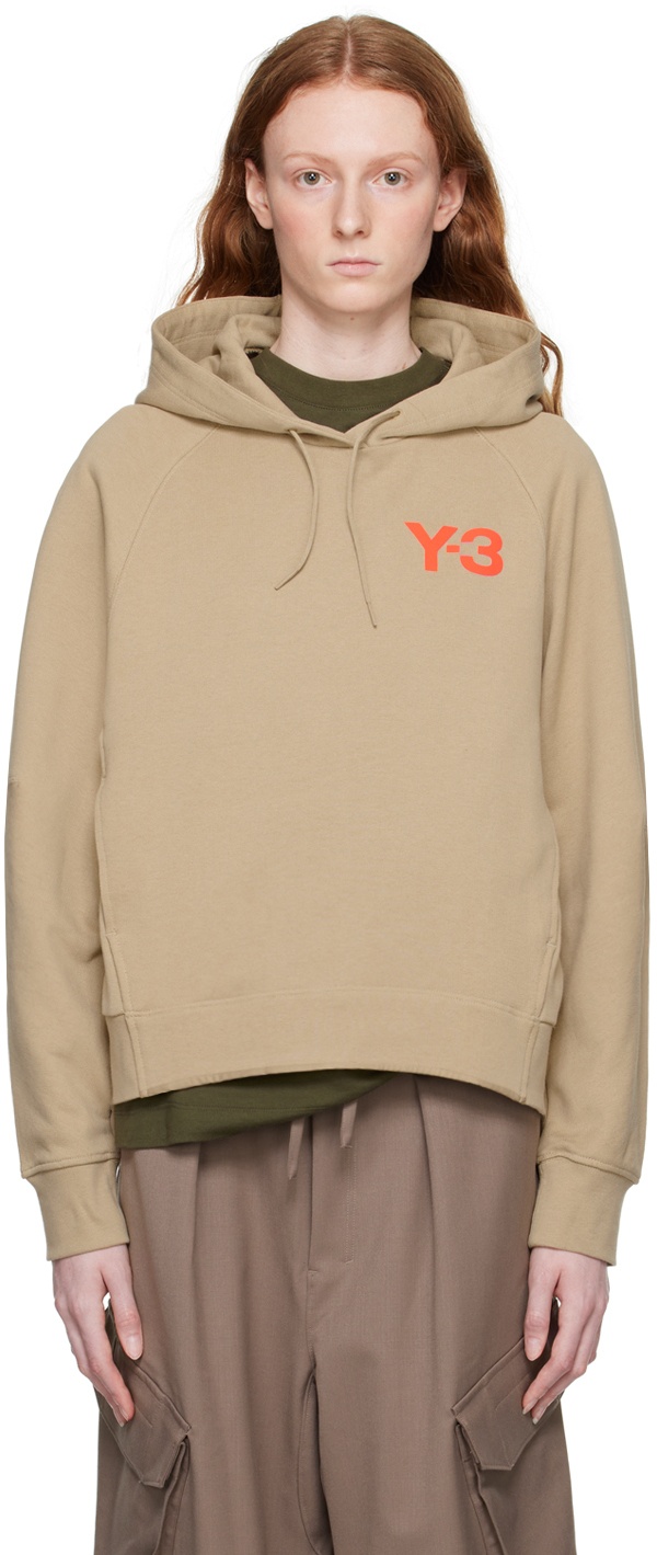 Photo: Y-3 Taupe Oversize Hoodie