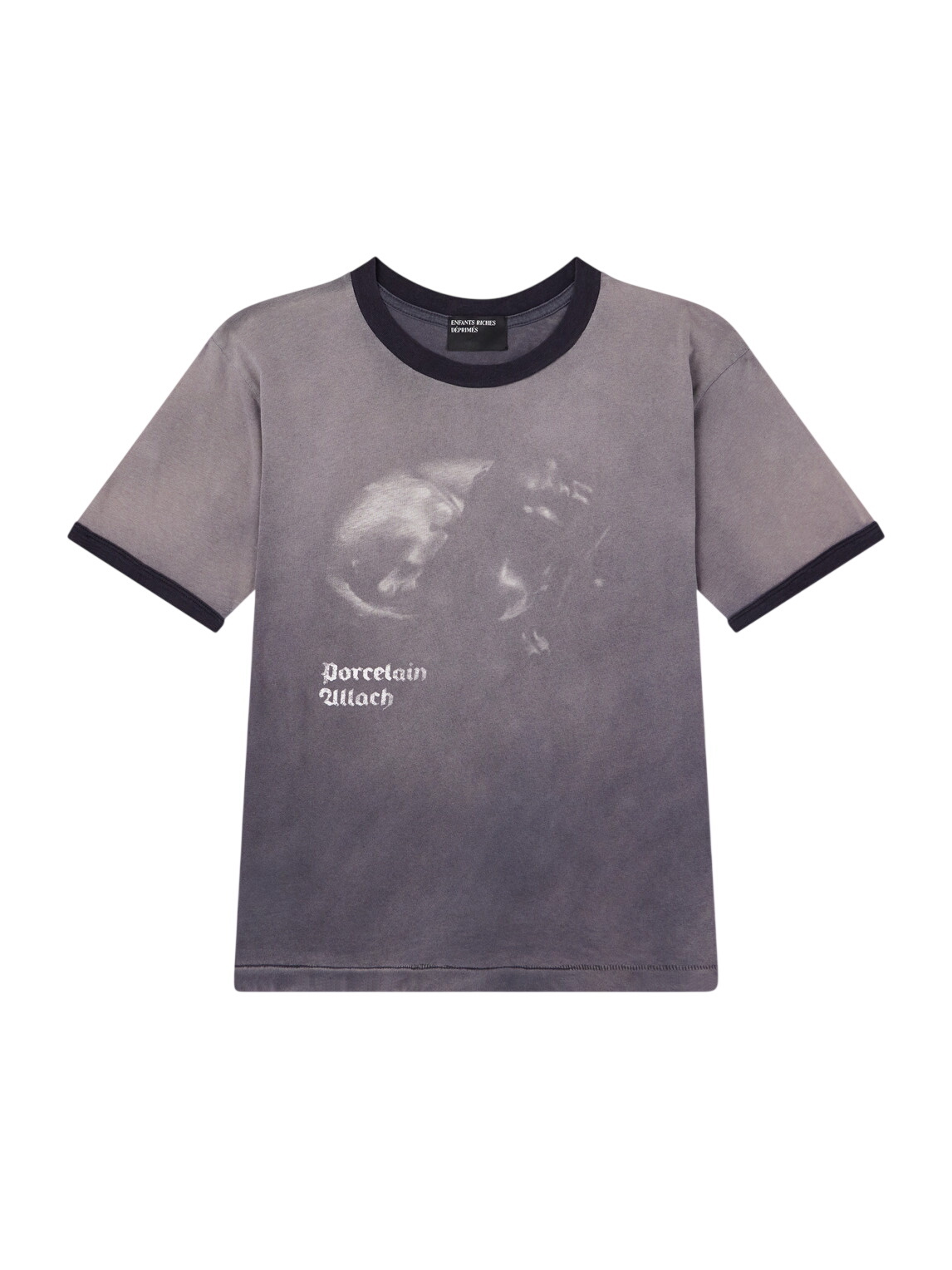 Enfants Riches Déprimés - Distressed Logo-Print Cotton-Jersey T