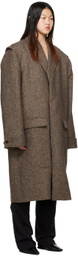 Bianca Saunders Brown Yasso Coat