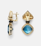 Marina B Pauline 18kt gold earrings with gemstones