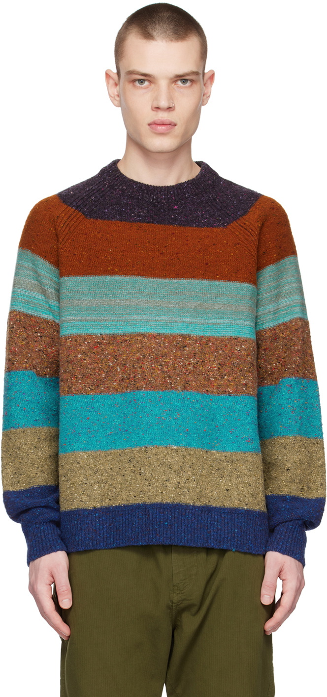 Barbour Men's Paul Smith Barbour Striped Sweater Multicolor