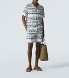 Missoni Zig Zag bowling shirt