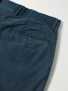 Incotex - Slim-Fit Cotton-Blend Twill Trousers - Blue
