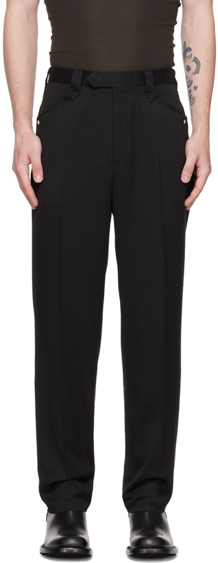Photo: The Letters Black Western Trousers