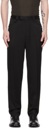 The Letters Black Western Trousers