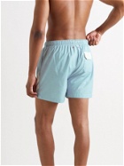 Solid & Striped - The Classic Mid-Length Striped Swim Shorts - Blue