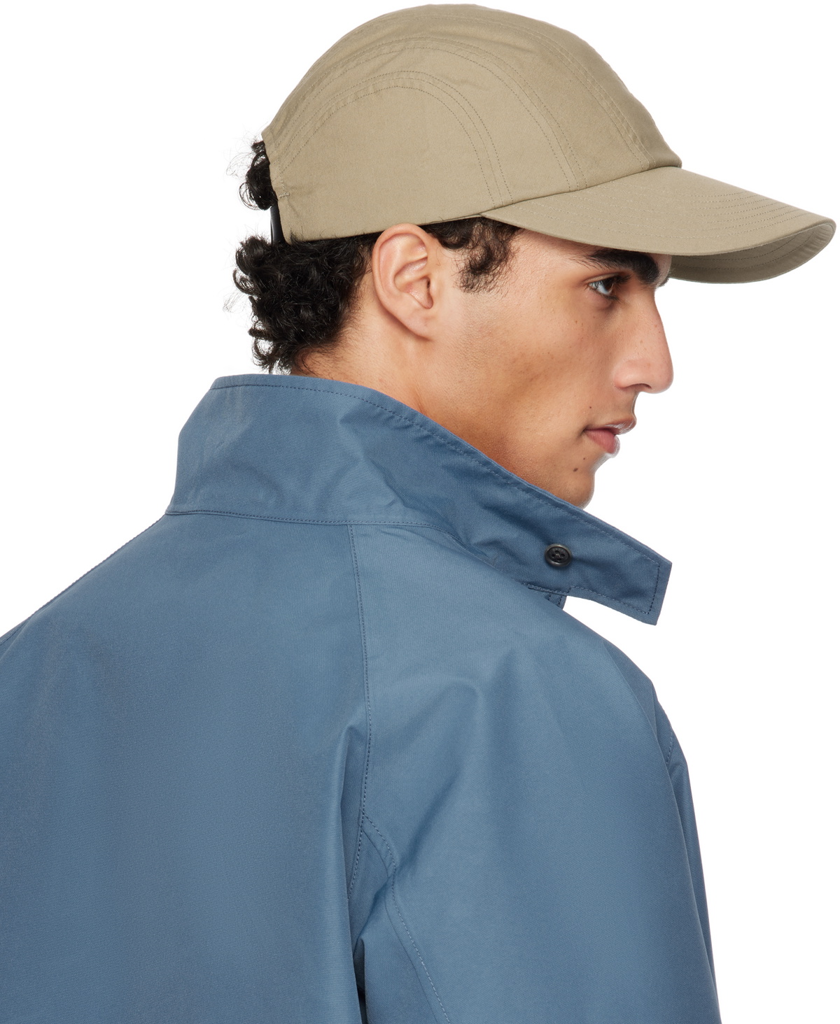 nanamica Taupe Wind Cap Nanamica