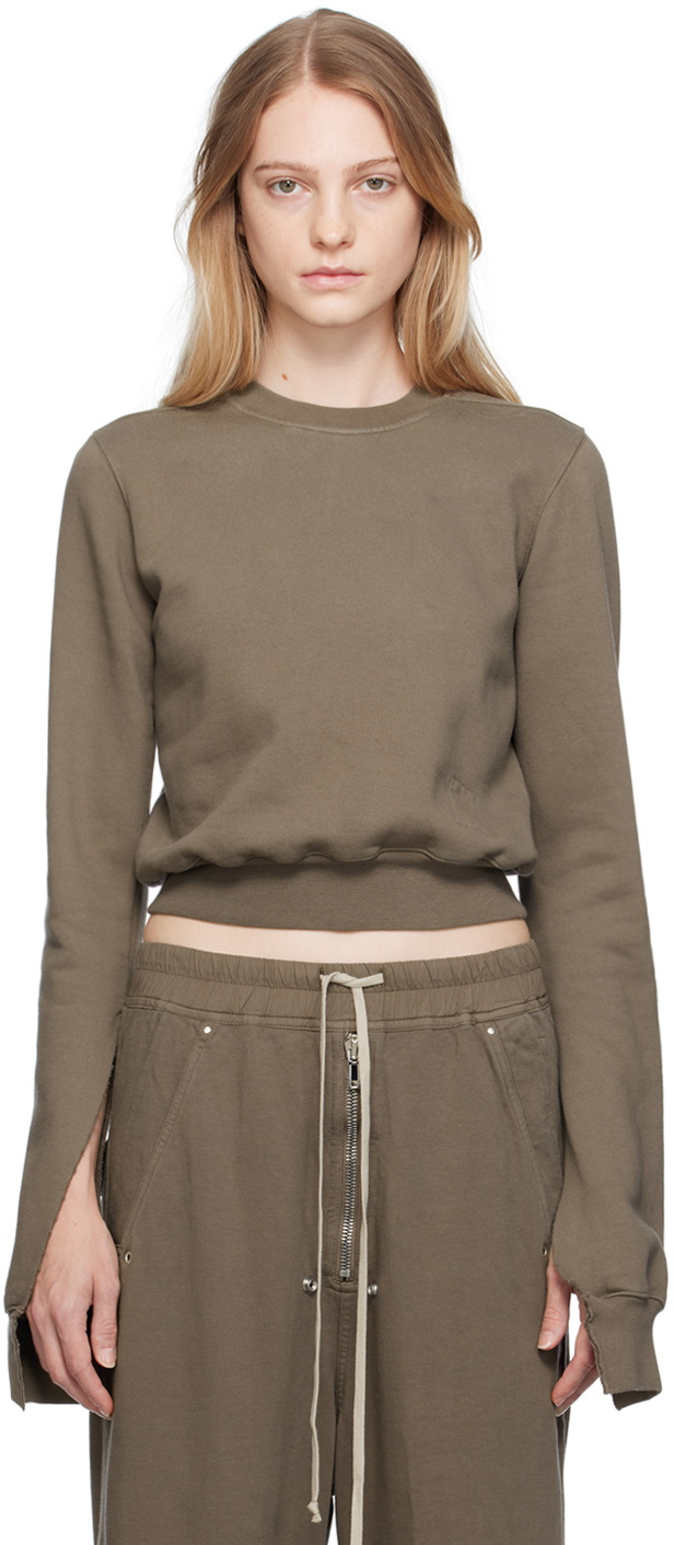 RICK OWENS DRKSHDW - Man - Brown - Sweatshirt main image 1