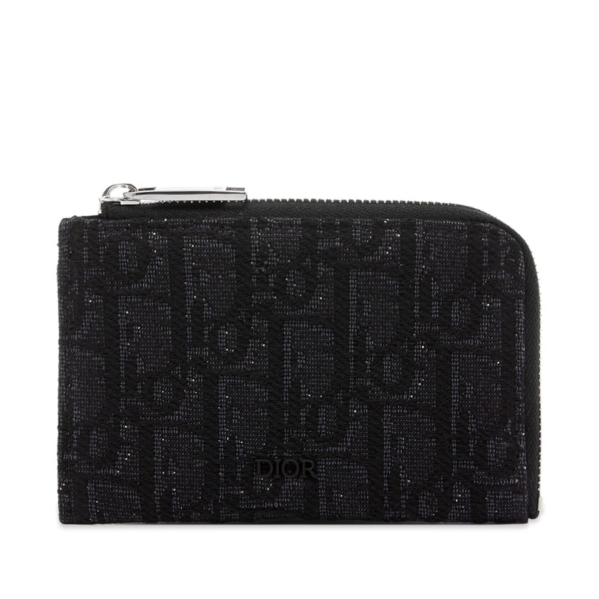 Dior Oblique Jacquard Zipped Wallet