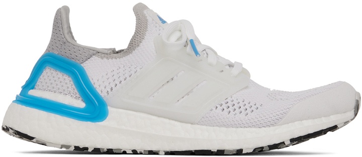 Photo: adidas Originals White Ultraboost 19.5 DNA Sneakers