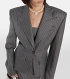 Magda Butrym - Oversized pinstriped wool blazer