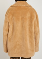 Free People Mari Reversible Faux fur Coat Tan