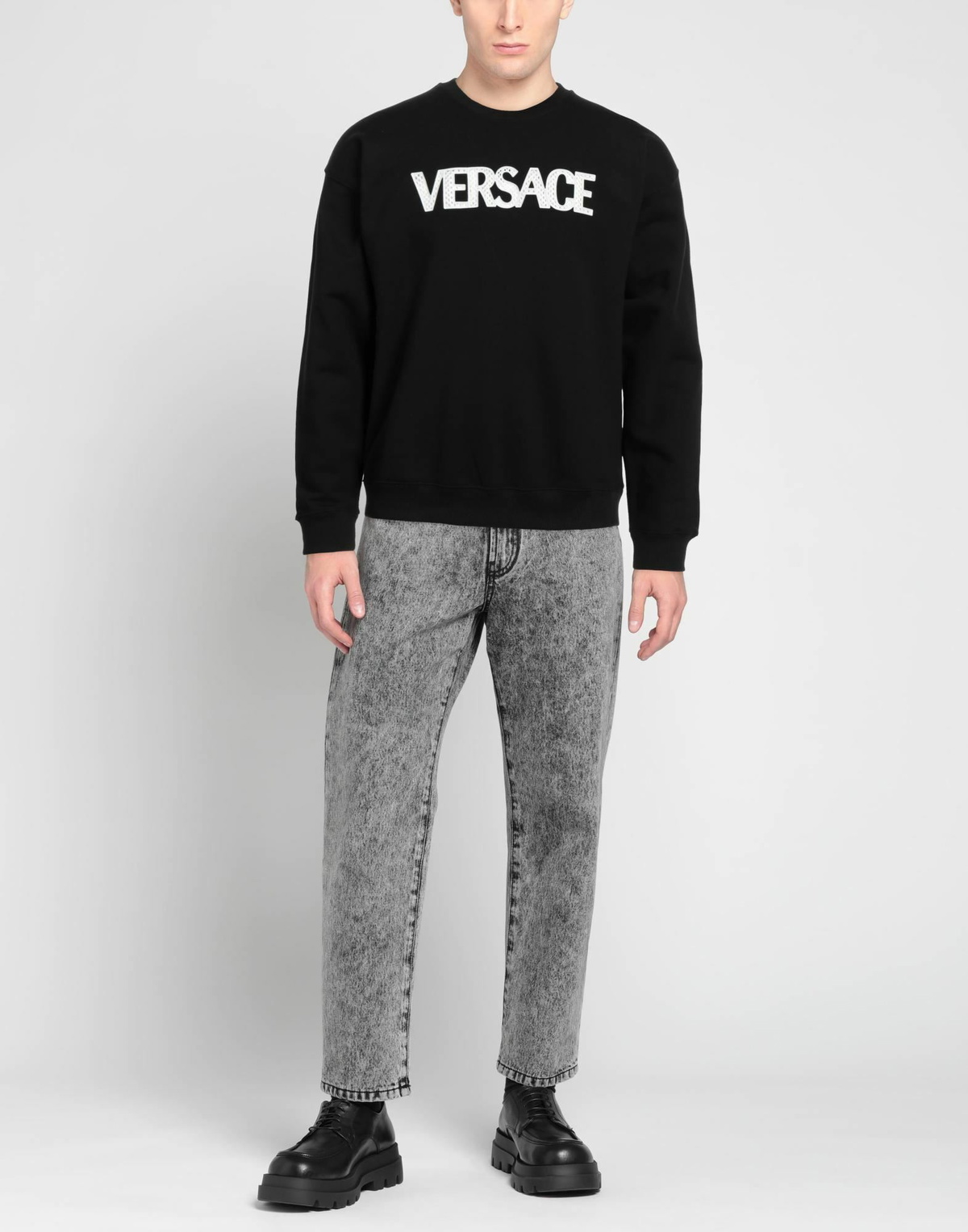 Versace Mens Sweatshirt in Black